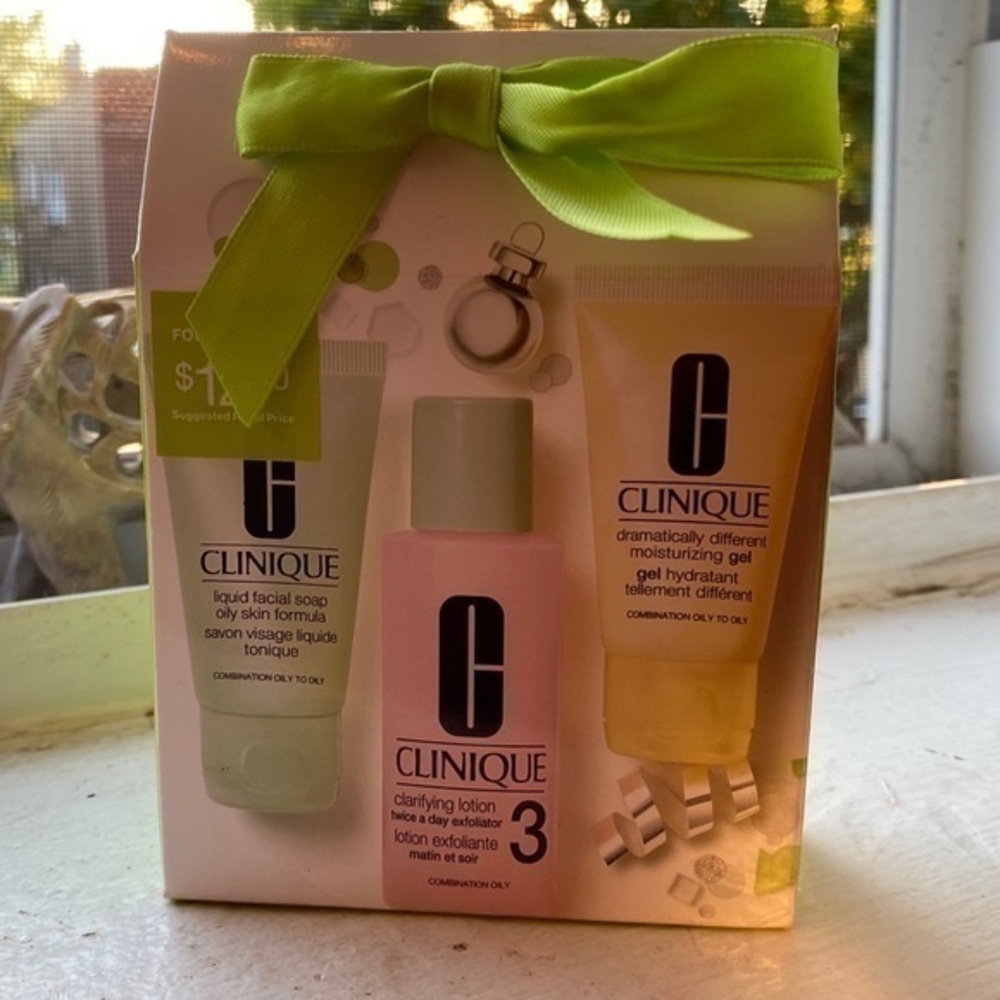 Clinique Great Skin 1-2-3! Kit! NIB! $120 Value!